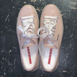 Pink Authentic Prada Sneakers